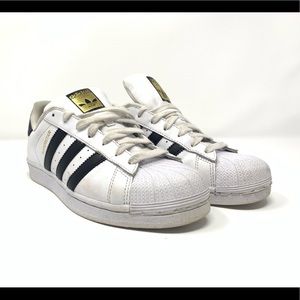 Adidas superstar black strips